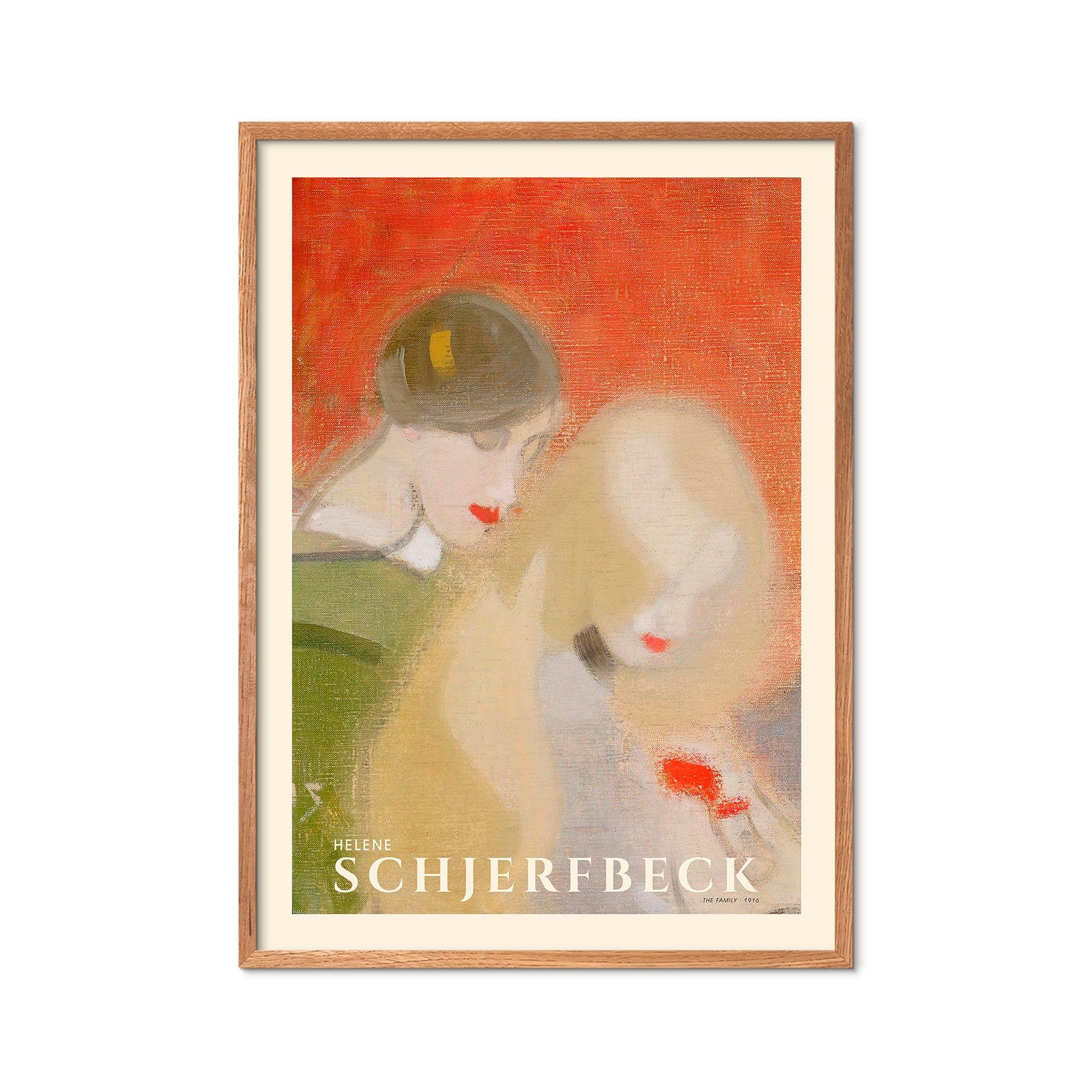 PSTR Studio x Helene Schjerfbeck The family plakat